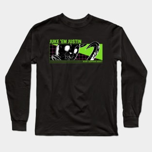 Juke 'em Justin Long Sleeve T-Shirt